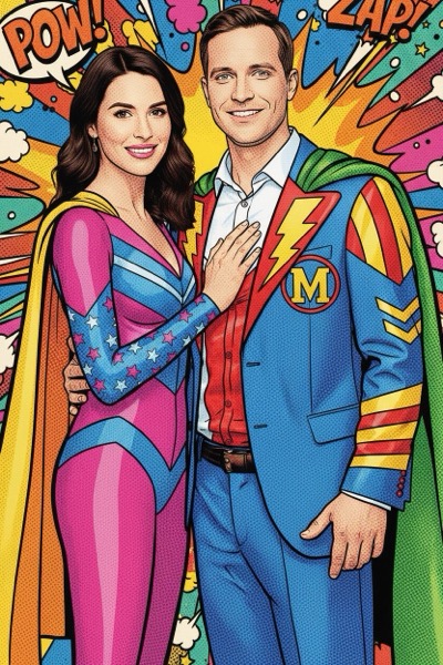 Pop Art Comic - AI Portrait Transformation