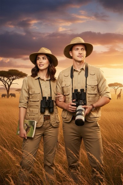 African Safari - AI Portrait Transformation