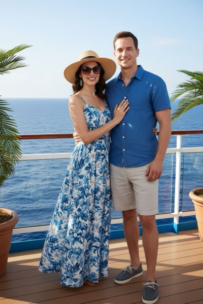 Cruise Ship - AI Portrait Transformation