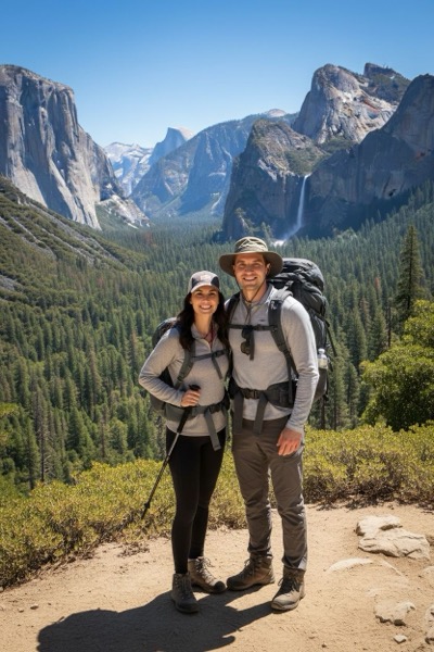 Yosemite National Park - AI Portrait Transformation