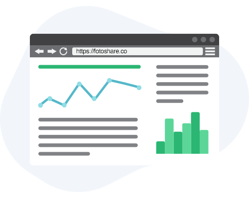 photo booth microsite gallery illustration